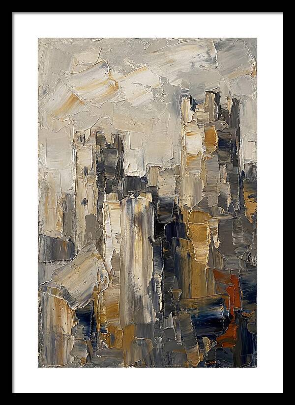 Castle Ruins In Earthy Tones