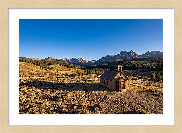 Cataldo Mission Under Blue Skies