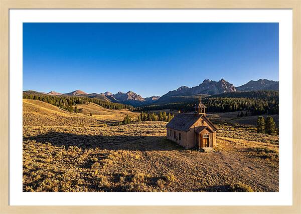 Cataldo Mission Under Blue Skies