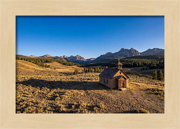 Cataldo Mission Under Blue Skies