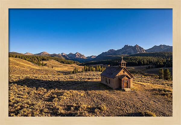Cataldo Mission Under Blue Skies
