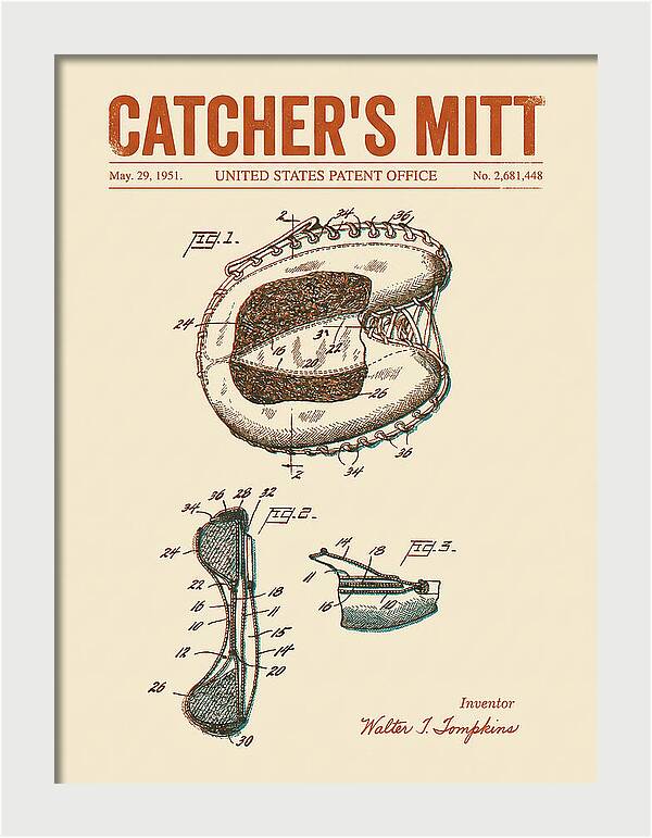 Catcher's Mitt Retro Patent Us2681448a