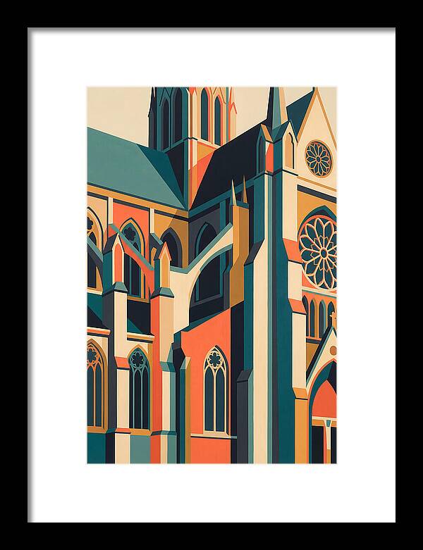 Cathedral In Bold Colors