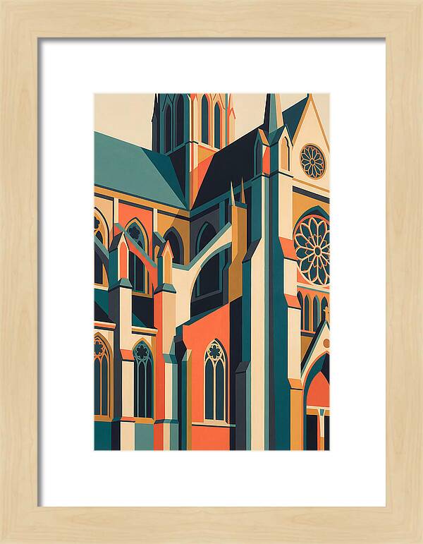 Cathedral In Bold Colors