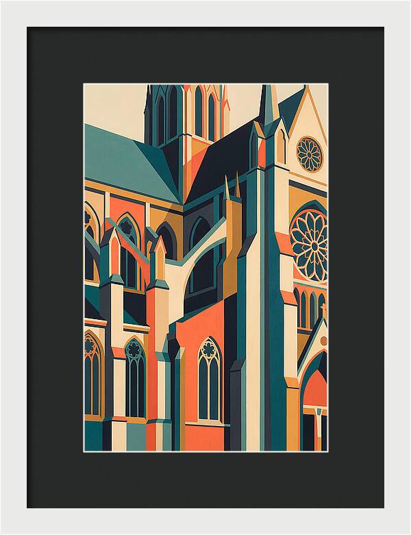 Cathedral In Bold Colors