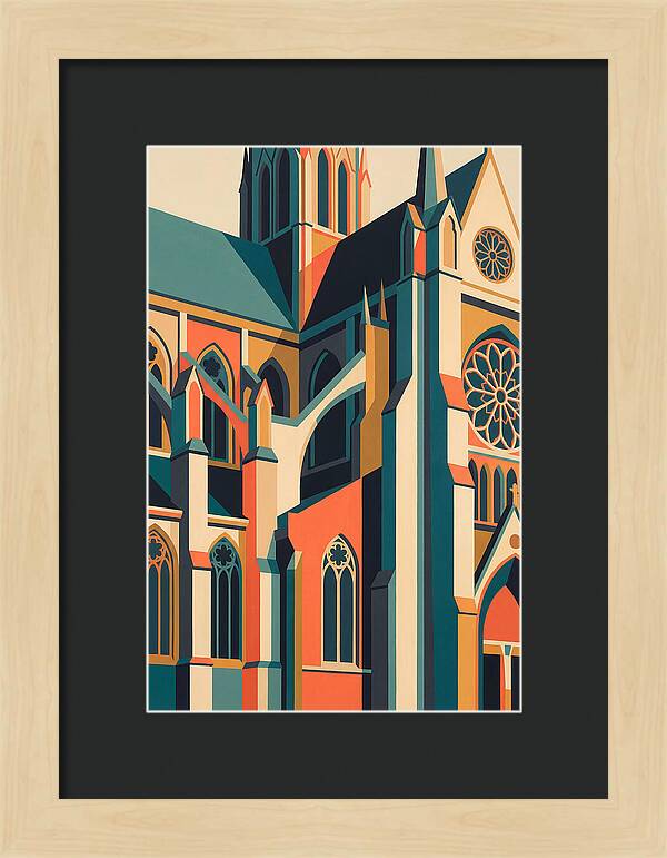 Cathedral In Bold Colors
