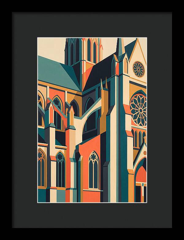 Cathedral In Bold Colors
