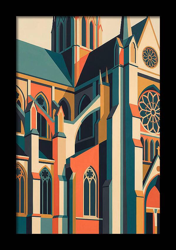 Cathedral In Bold Colors