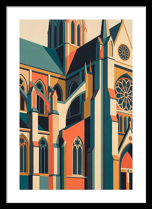 Cathedral In Bold Colors