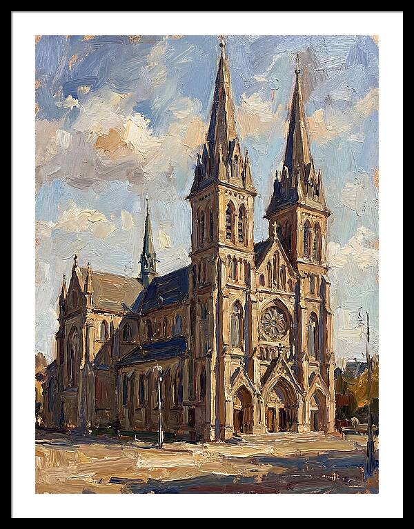 Cathedral Under Bright Skies