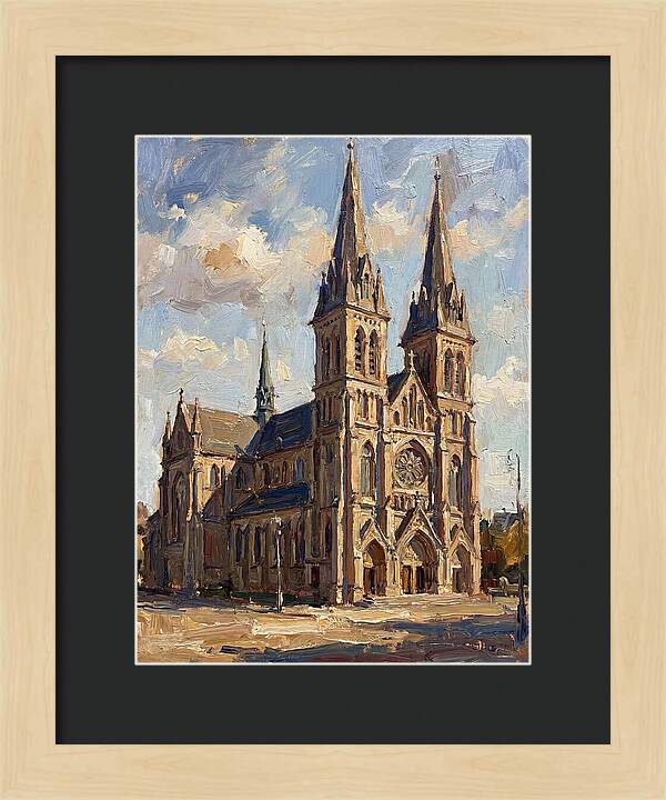 Cathedral Under Bright Skies