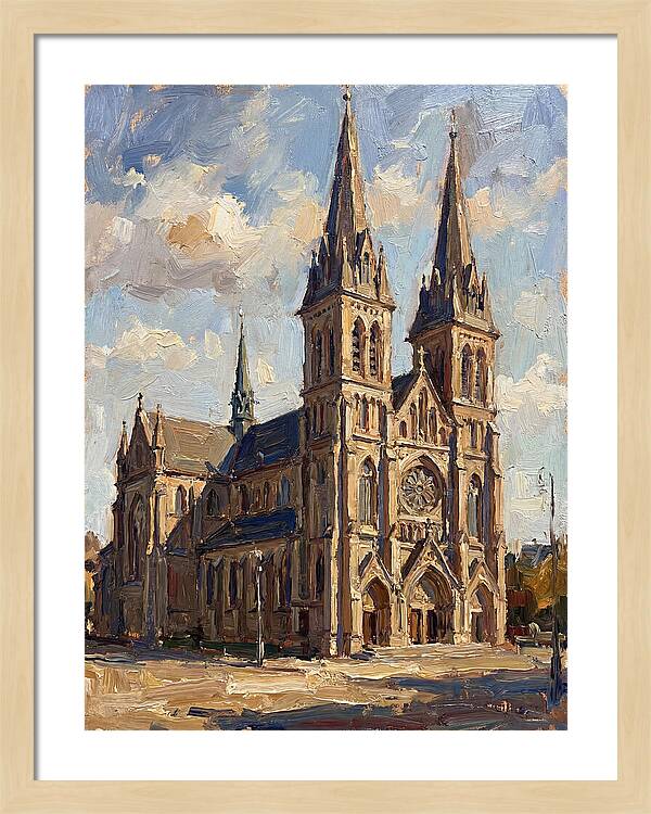 Cathedral Under Bright Skies