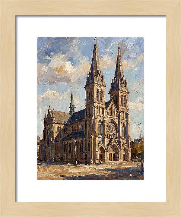 Cathedral Under Bright Skies