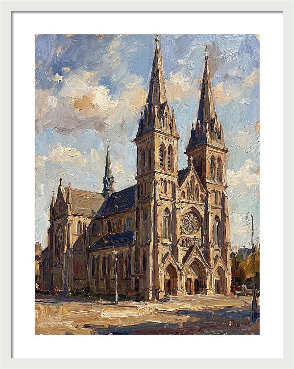 Cathedral Under Bright Skies