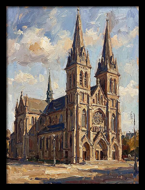 Cathedral Under Bright Skies