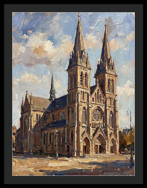 Cathedral Under Bright Skies