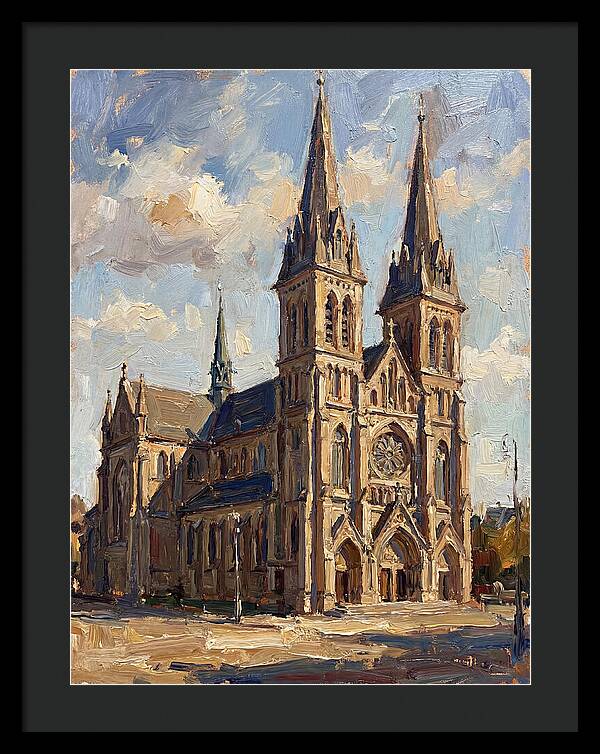Cathedral Under Bright Skies