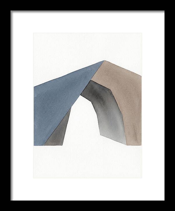 Cave Entrance Abstract Composition