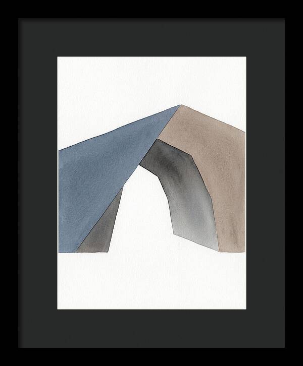 Cave Entrance Abstract Composition