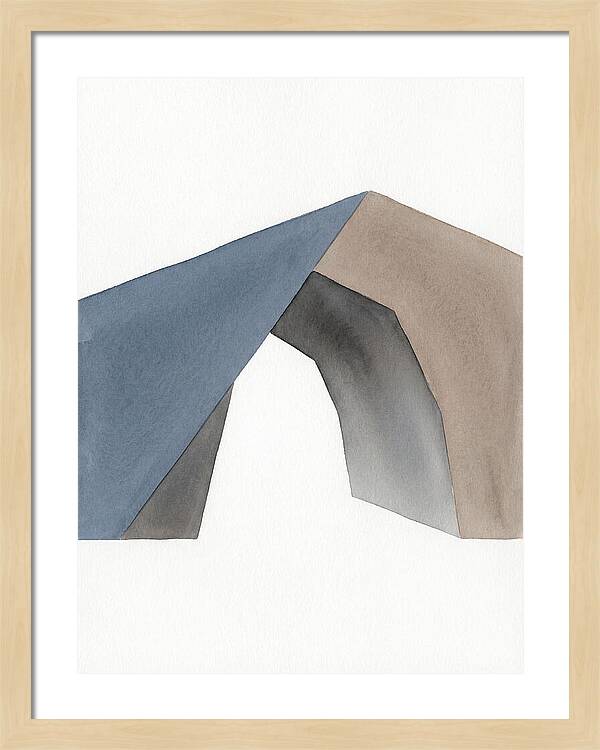 Cave Entrance Abstract Composition