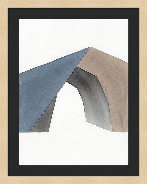 Cave Entrance Abstract Composition