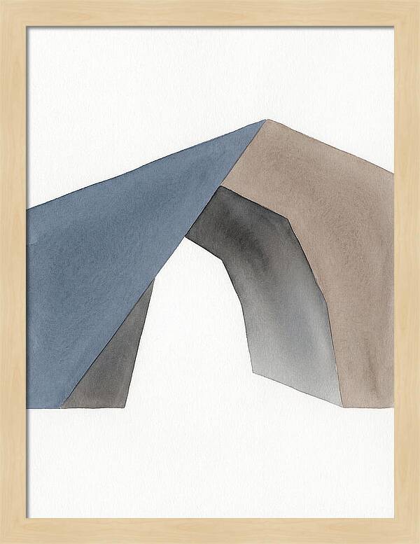 Cave Entrance Abstract Composition