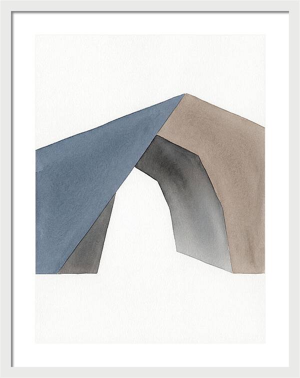 Cave Entrance Abstract Composition
