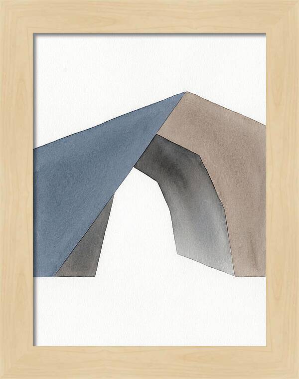Cave Entrance Abstract Composition