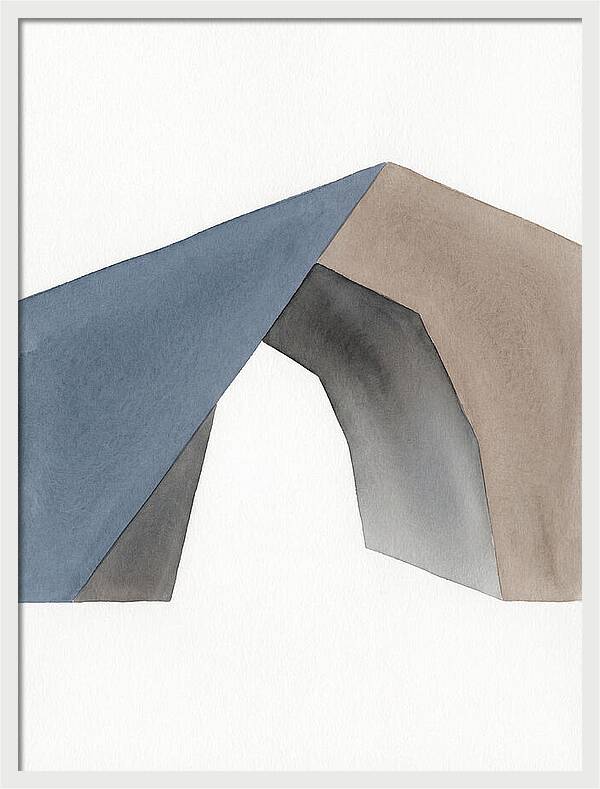 Cave Entrance Abstract Composition