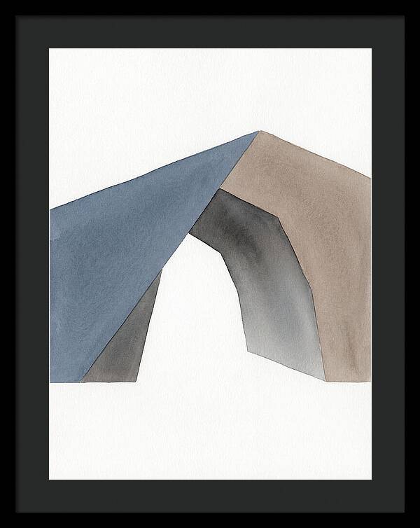 Cave Entrance Abstract Composition