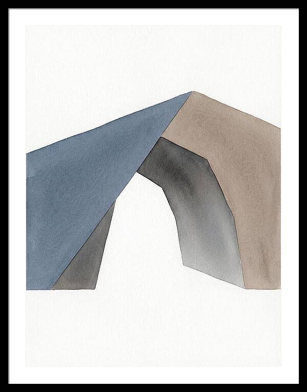 Cave Entrance Abstract Composition