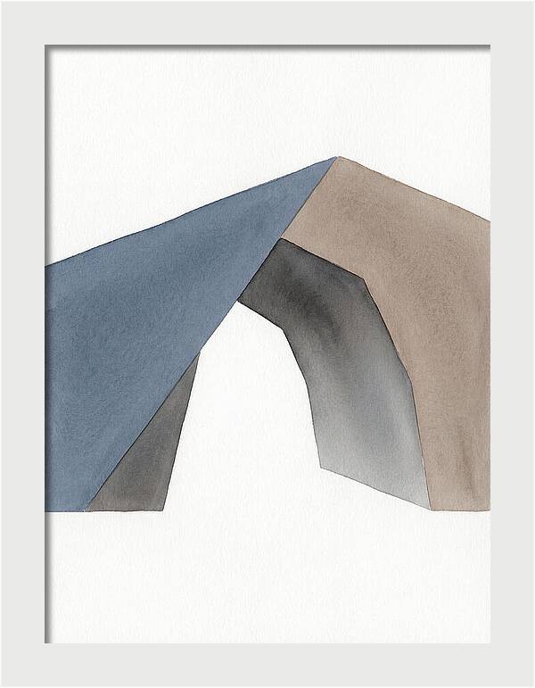 Cave Entrance Abstract Composition