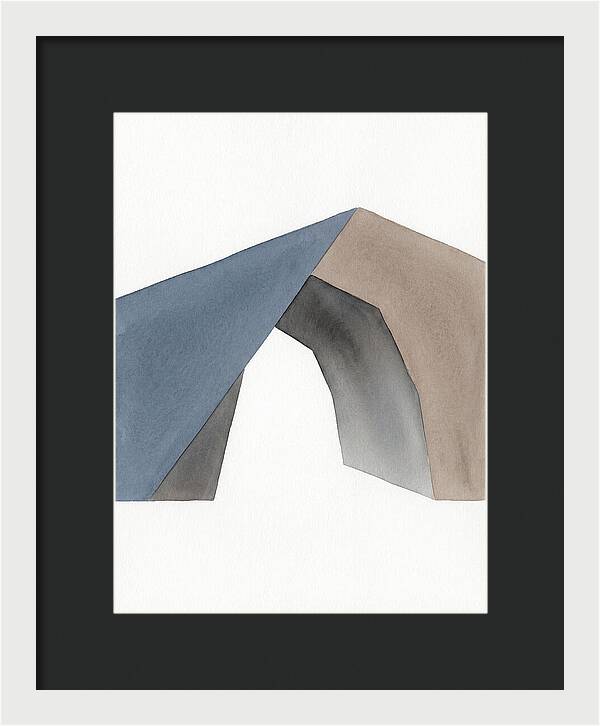 Cave Entrance Abstract Composition