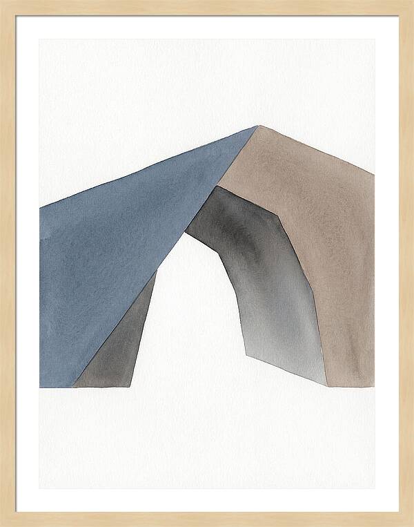 Cave Entrance Abstract Composition