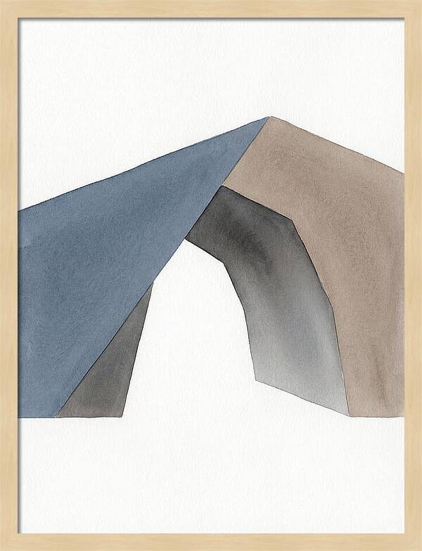 Cave Entrance Abstract Composition