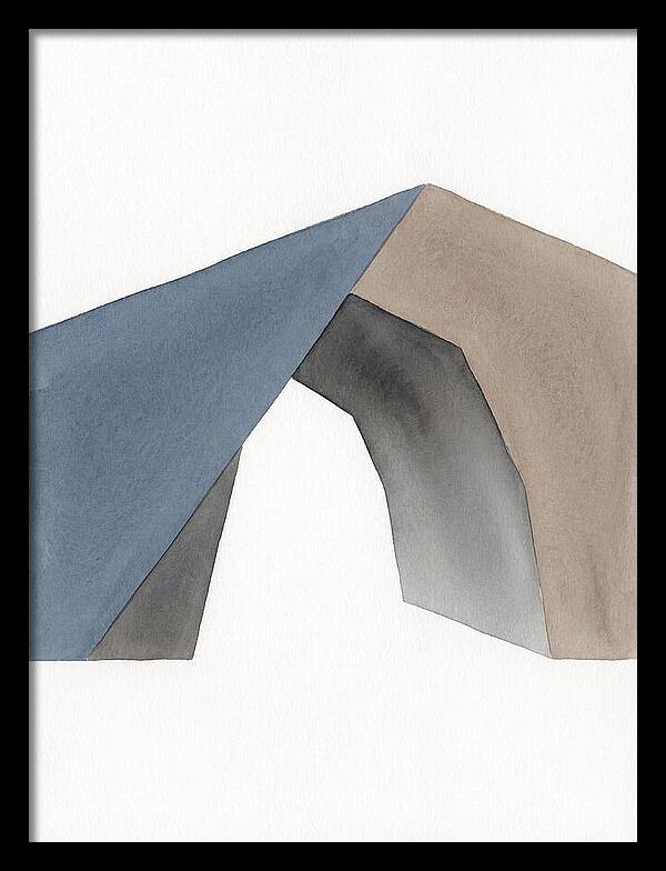Cave Entrance Abstract Composition