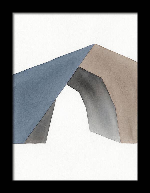 Cave Entrance Abstract Composition