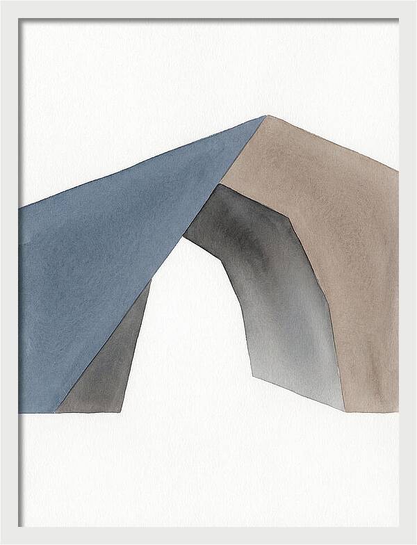 Cave Entrance Abstract Composition