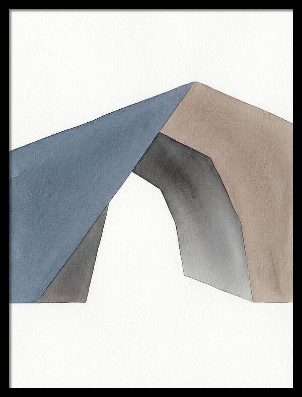 Cave Entrance Abstract Composition