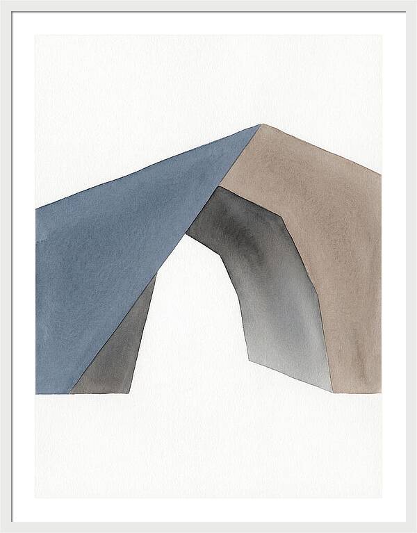Cave Entrance Abstract Composition