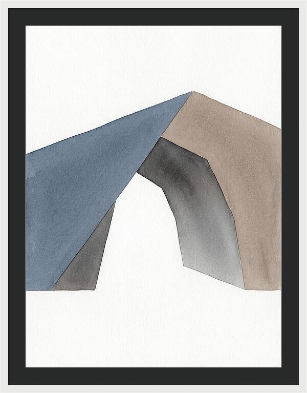 Cave Entrance Abstract Composition