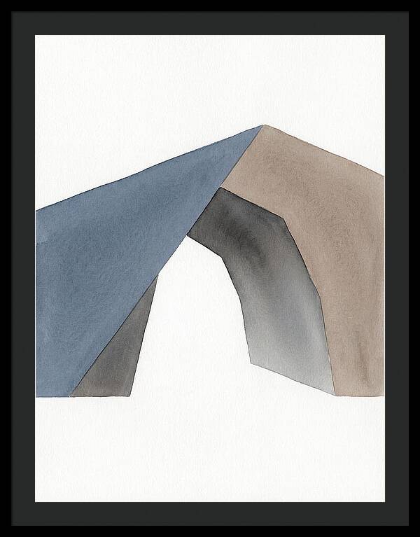 Cave Entrance Abstract Composition