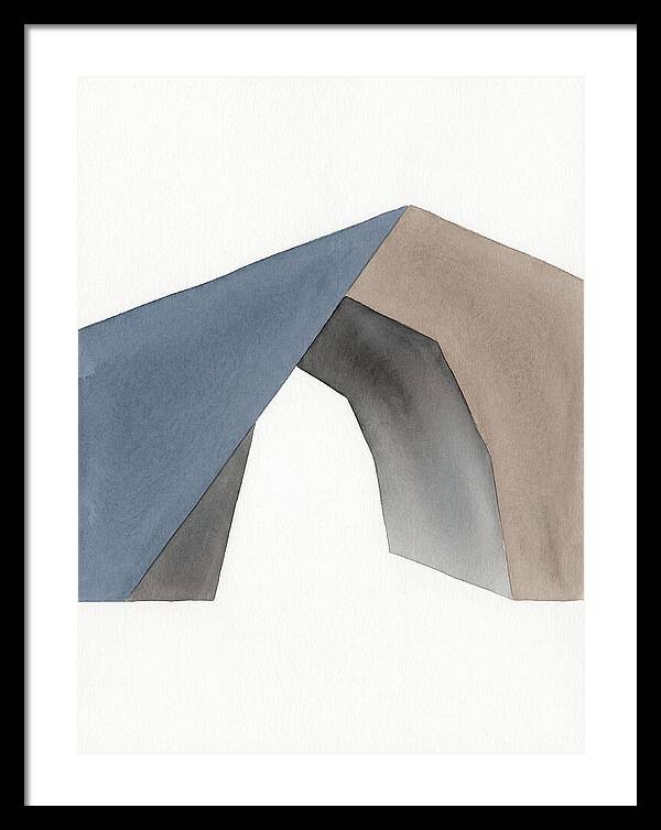 Cave Entrance Abstract Composition