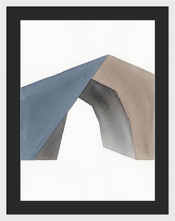 Cave Entrance Abstract Composition