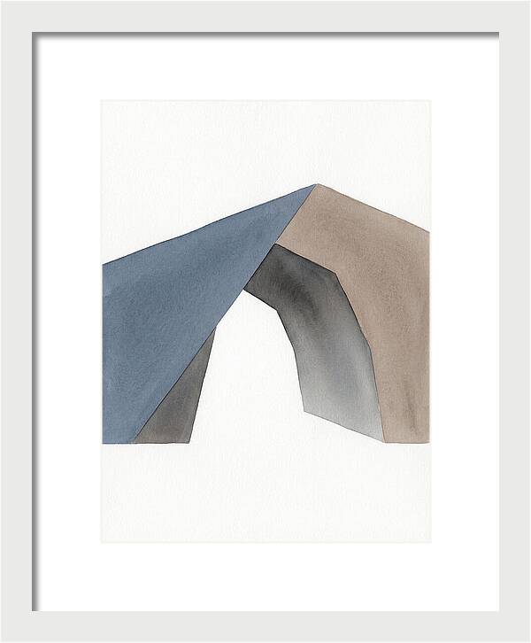 Cave Entrance Abstract Composition