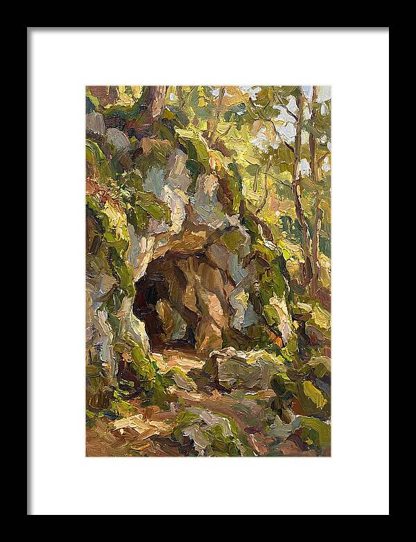 Cave Entrance In Nature