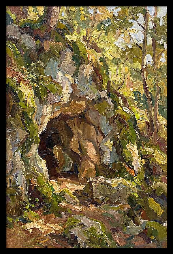 Cave Entrance In Nature