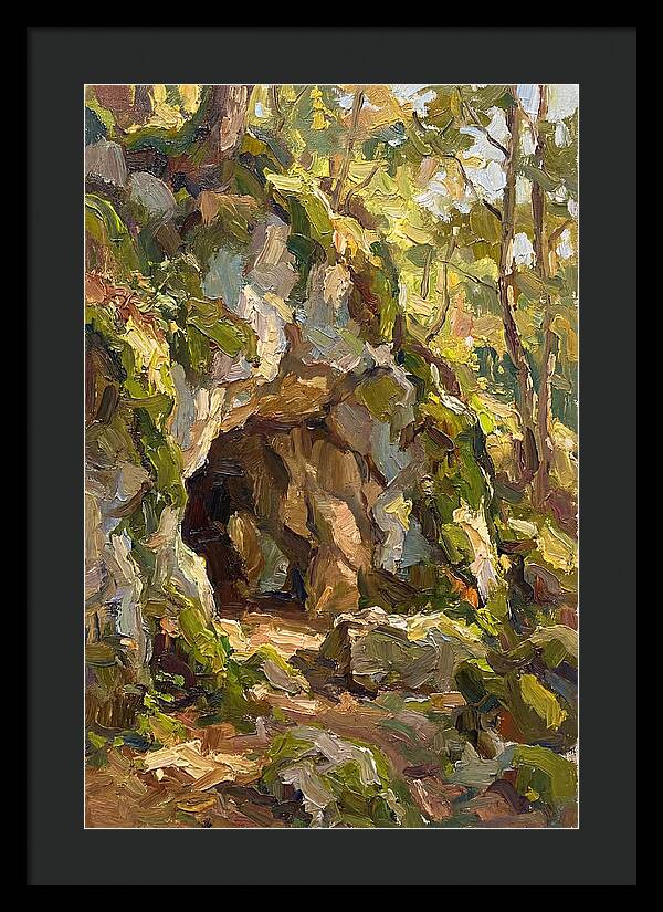 Cave Entrance In Nature