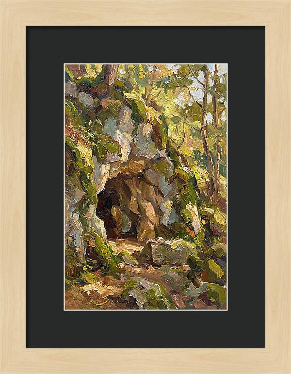 Cave Entrance In Nature