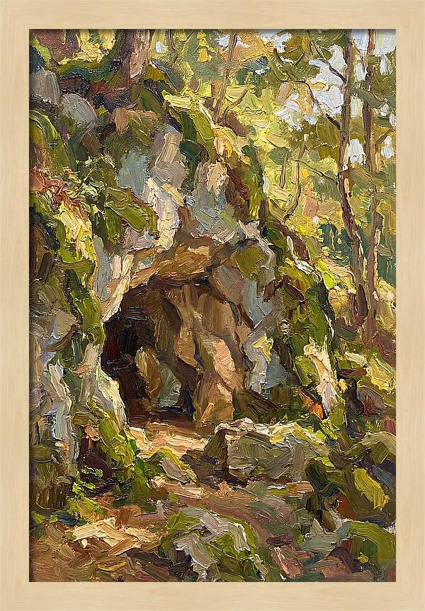 Cave Entrance In Nature
